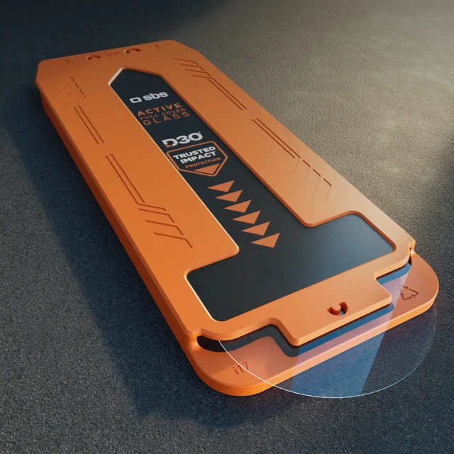 Захисне скло SBS D3O з аплікатором для iPhone Air (8018417524950)