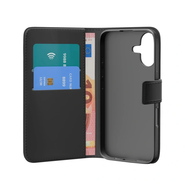 Чохол Puro Wallet Stand для iPhone 17 Black (8018417525469)