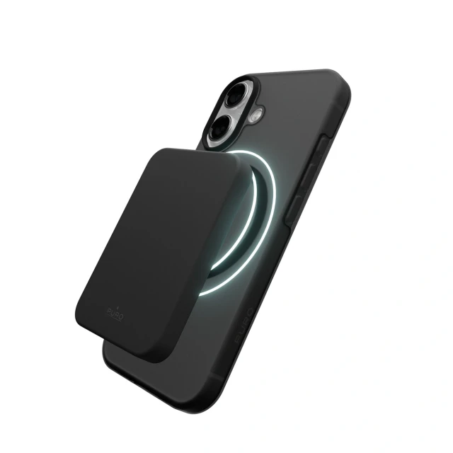 Чохол Puro Daylight для iPhone 17 Black with MagSafe (8018417525476)