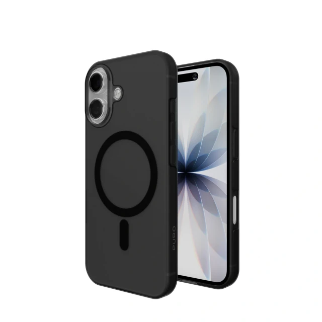 Чохол Puro Daylight для iPhone 17 Black with MagSafe (8018417525476)