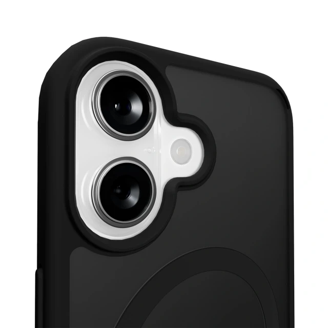 Чохол Puro Gradient TPU для iPhone 17 Black with MagSafe (8018417525483)