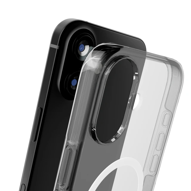 Чохол Puro Impact Clear D3O для iPhone 17 прозорий with MagSafe (8018417525506)