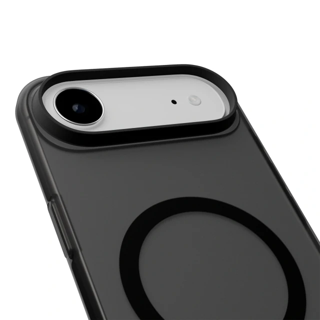 Чохол Puro Daylight для iPhone 17 Air напівпрозорий чорний with MagSafe (8018417525575)