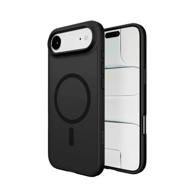 Чохол Puro Gradient TPU для iPhone 17 Air Чорний with MagSafe (8018417525582)