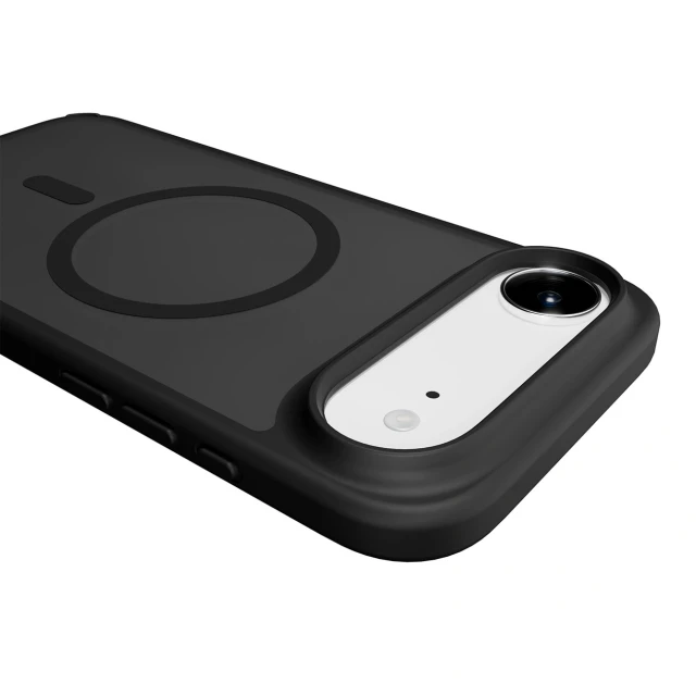 Чохол Puro Gradient TPU для iPhone 17 Air Чорний with MagSafe (8018417525582)