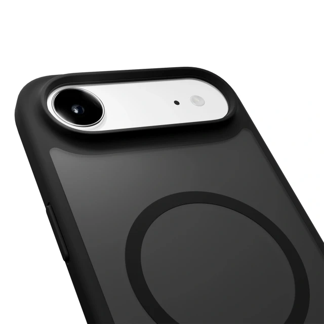 Чохол Puro Gradient TPU для iPhone 17 Air Чорний with MagSafe (8018417525582)
