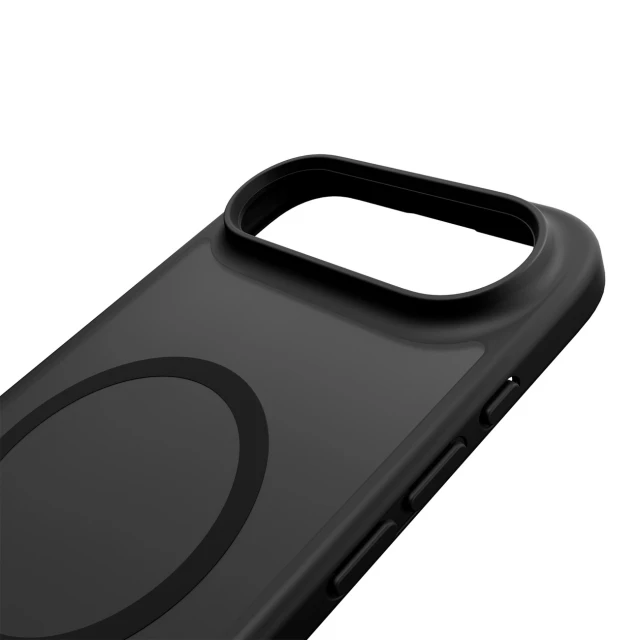 Чохол Puro Gradient TPU для iPhone 17 Air Чорний with MagSafe (8018417525582)