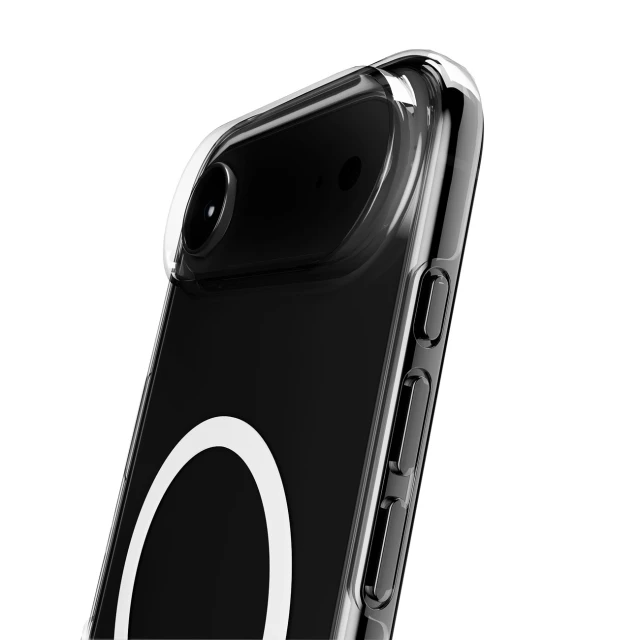 Чохол Puro Impact Clear D3O TPU+PC для iPhone 17 Air Transparent with MagSafe (8018417525605)