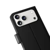 Чехол Puro Wallet Stand для iPhone 17 Pro черный (8018417525667)