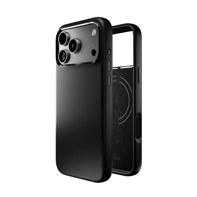Чехол Puro Icon Mag Pro для iPhone 17 Pro Black with MagSafe (8018417525698)