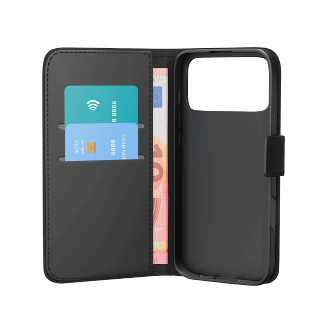 Чохол Puro Wallet Stand для iPhone 17 Pro Max Black (8018417525766)