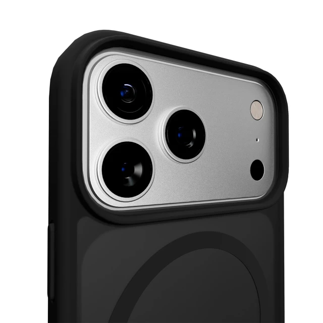 Чехол Puro Gradient TPU для iPhone 17 Pro Max Black with MagSafe (8018417525780)