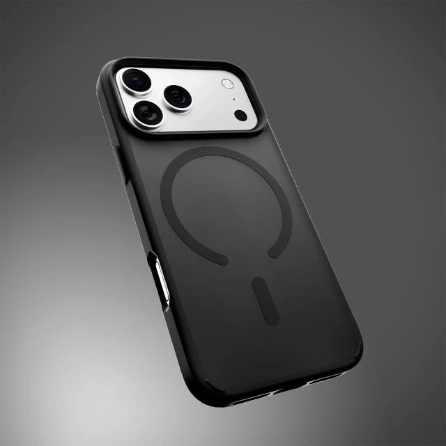 Чехол Puro Gradient TPU для iPhone 17 Pro Max Black with MagSafe (8018417525780)