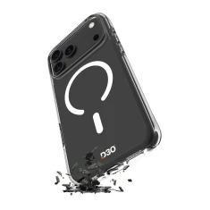 Чохол Puro Impact Clear D3O TPU+PC для iPhone 17 Pro Max Transparent with MagSafe (8018417525803)