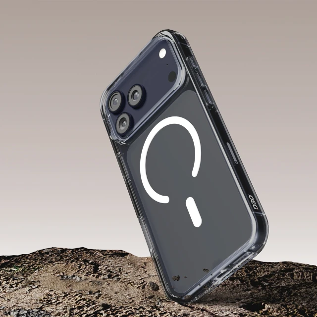 Чохол Puro Impact Clear D3O TPU+PC для iPhone 17 Pro Max Transparent with MagSafe (8018417525803)