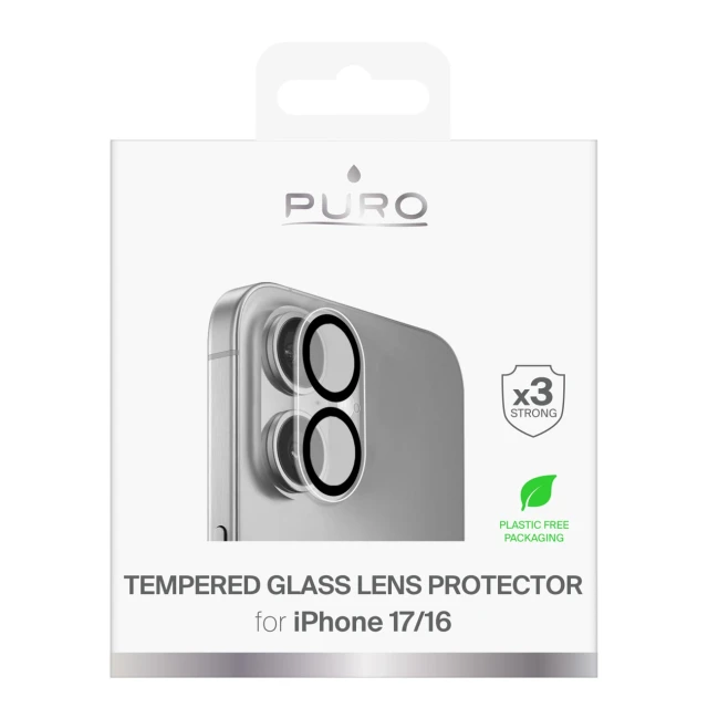 Захисне скло для камери Puro Camera Standard для iPhone 17 | iPhone 16 (8018417525858)