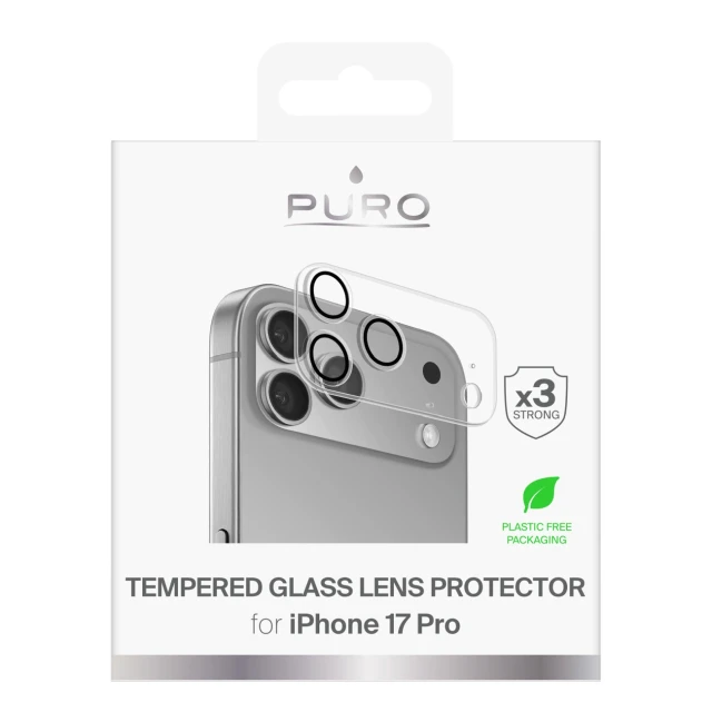 Захисне скло для камери Puro Camera Standard для iPhone 17 Pro (8018417525896)