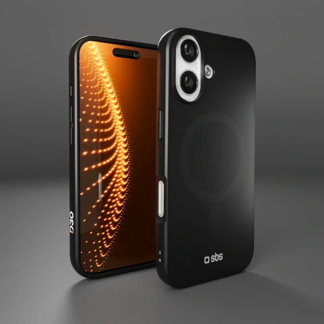 Чохол SBS Full Active Mag D3O для iPhone 17 Black with MagSafe (8018417526626)