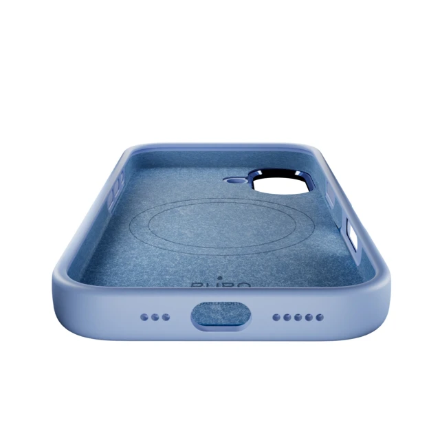 Чохол Puro Pure Icon Mag Pro Liquid Silicone для iPhone 17 Blue with MagSafe (8018417526961)