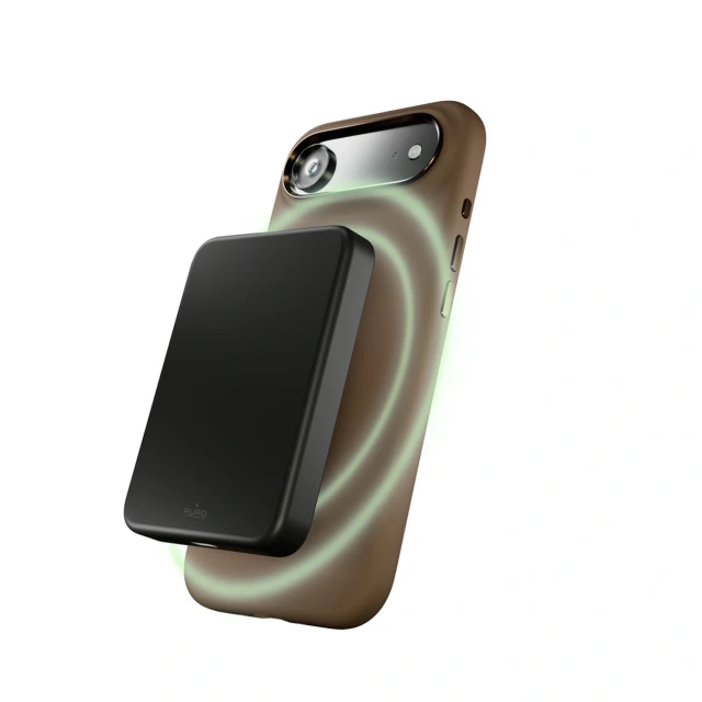 Чохол Puro Pure Icon Mag Pro Liquid Silicone для iPhone 17 Air Brown with MagSafe (8018417527005)