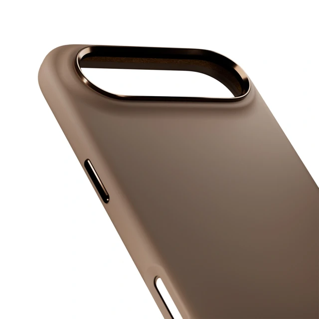 Чохол Puro Pure Icon Mag Pro Liquid Silicone для iPhone 17 Air Brown with MagSafe (8018417527005)