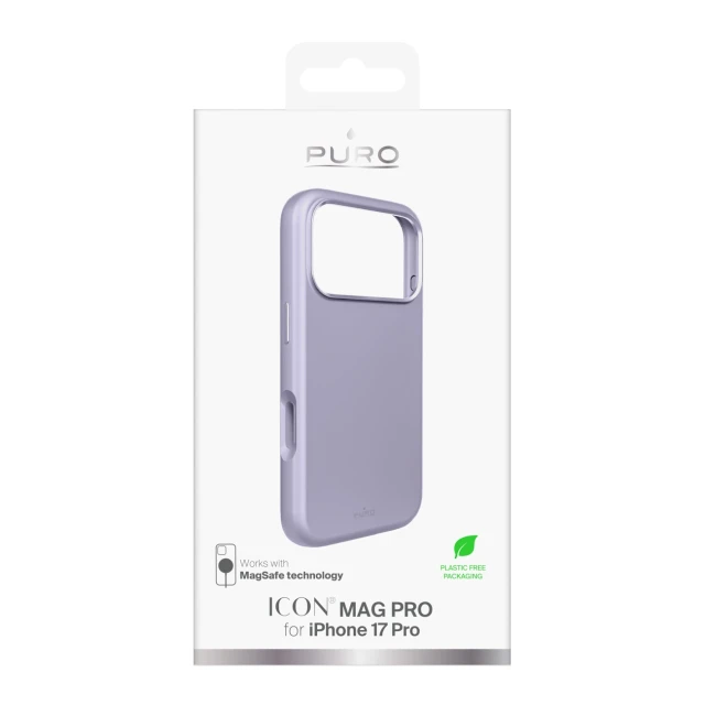 Чохол Puro Icon Mag Pro Liquid Silicone для iPhone 17 Pro Pink with MagSafe (8018417527036)