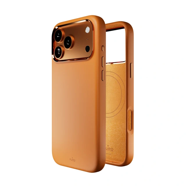 Чохол Puro Pure Icon Mag Pro Liquid Silicone для iPhone 17 Pro Max Orange with MagSafe (8018417527050)