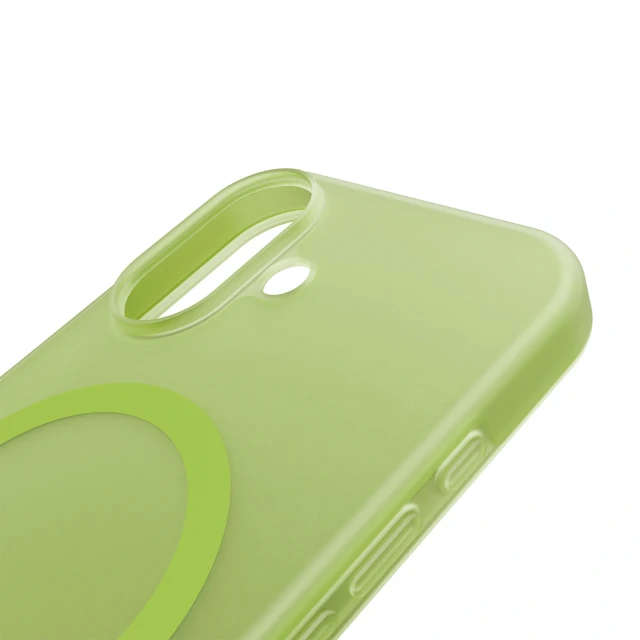 Чохол Puro Daylight для iPhone 17 Semi-Transparent Green with MagSafe (8018417527074)