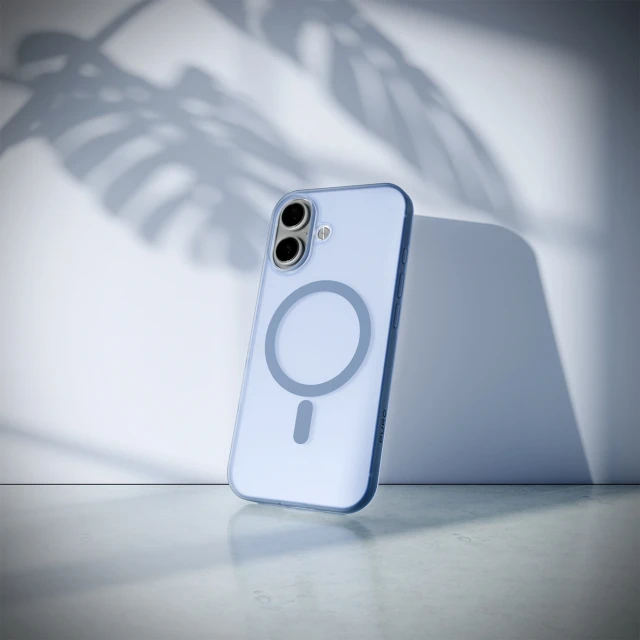 Чохол Puro Daylight для iPhone 17 Semi-Transparent Blue with MagSafe (8018417527081)