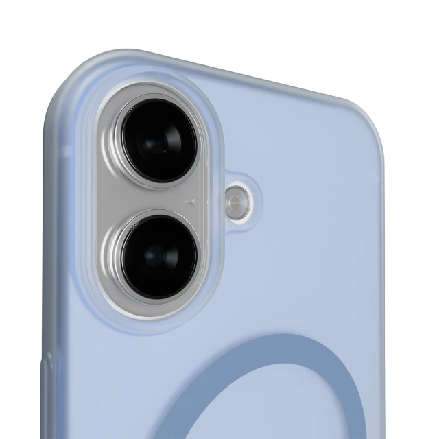 Чохол Puro Daylight для iPhone 17 Semi-Transparent Blue with MagSafe (8018417527081)