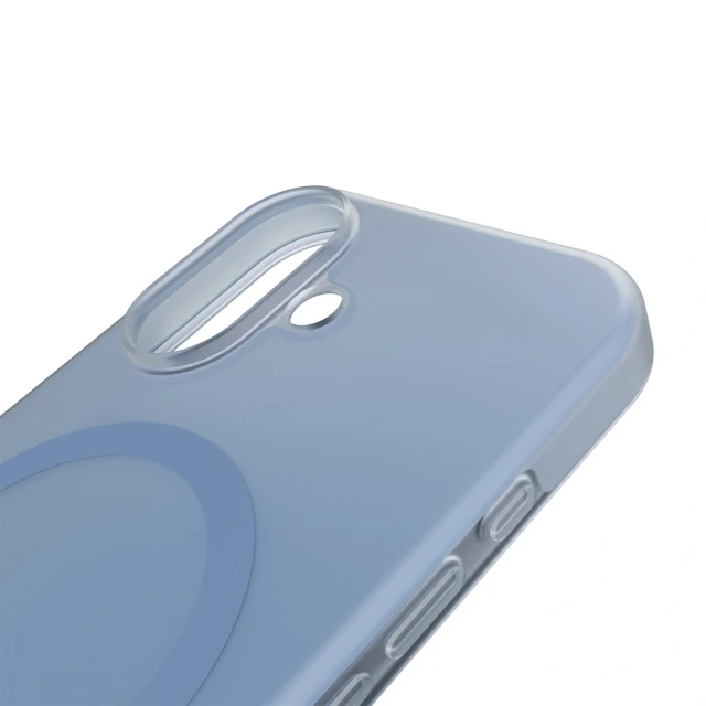 Чохол Puro Daylight для iPhone 17 Semi-Transparent Blue with MagSafe (8018417527081)