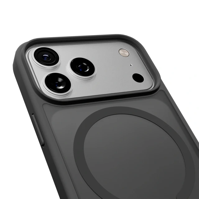Чохол Puro Gradient для iPhone 17 Pro Max Grey with MagSafe (8018417527166)