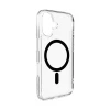 Чохол Puro Lite Mag TPU+PC для iPhone 17 Transparent with Black Ring with MagSafe (8018417527173)