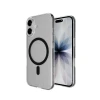 Чохол Puro Lite Mag TPU+PC для iPhone 17 Transparent with Black Ring with MagSafe (8018417527173)