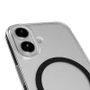 Чохол Puro Lite Mag TPU+PC для iPhone 17 Transparent with Black Ring with MagSafe (8018417527173)