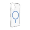 Чехол Puro Lite Mag для iPhone 17 прозрачный с синим кольцом with MagSafe (8018417527180)