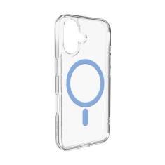 Чохол Puro Lite Mag для iPhone 17 прозорий з синім кільцем with MagSafe (8018417527180)