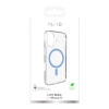 Чехол Puro Lite Mag для iPhone 17 прозрачный с синим кольцом with MagSafe (8018417527180)