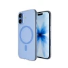 Чехол Puro Lite Mag для iPhone 17 прозрачный с синим кольцом with MagSafe (8018417527180)