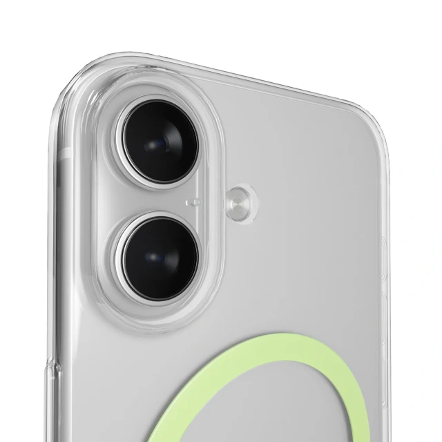 Чохол Puro Lite Mag TPU+PC для iPhone 17 Transparent Green with MagSafe (8018417527197)