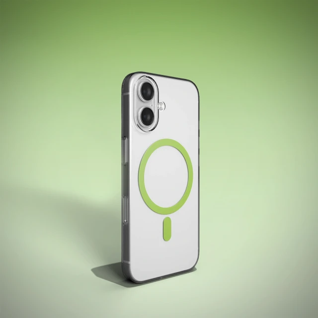 Чохол Puro Lite Mag TPU+PC для iPhone 17 Transparent Green with MagSafe (8018417527197)