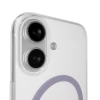 Чохол Puro Lite Mag TPU+PC для iPhone 17 прозорий з рожевим кільцем with MagSafe (8018417527203)