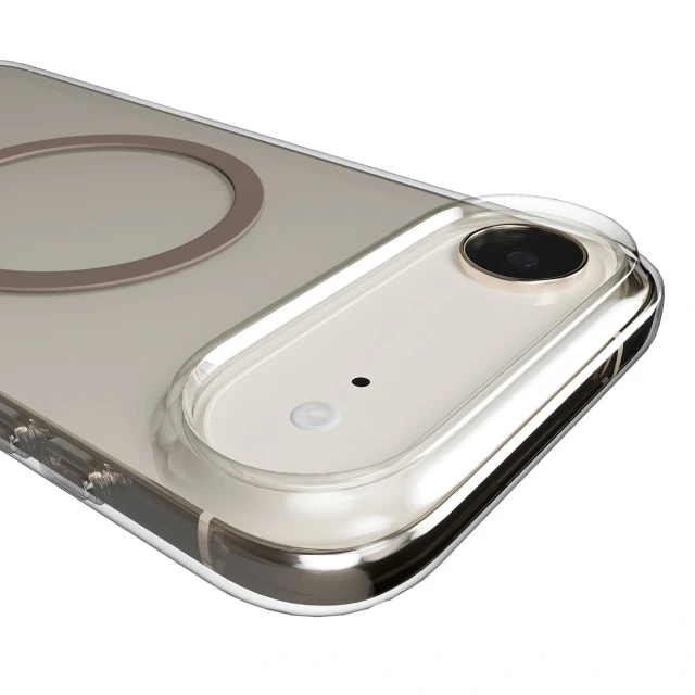 Чохол Puro Lite Mag для iPhone 17 Air Transparent with MagSafe (8018417527227)