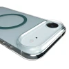 Чехол Puro Lite Mag для iPhone 17 Air прозрачный с бирюзовым кольцом with MagSafe (8018417527234)