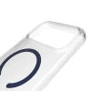 Чохол Puro Lite Mag TPU+PC для iPhone 17 Pro Прозорий з синім кільцем with MagSafe (8018417527258)