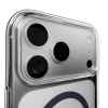 Чохол Puro Lite Mag TPU+PC для iPhone 17 Pro Прозорий з синім кільцем with MagSafe (8018417527258)