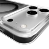 Чохол Puro Lite Mag TPU+PC для iPhone 17 Pro Transparent with Gray Ring with MagSafe (8018417527265)