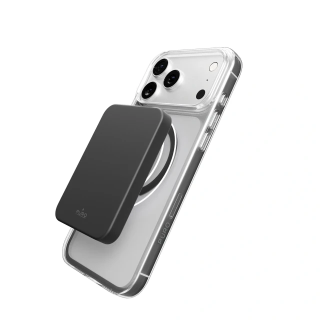 Чохол Puro Lite Mag TPU+PC для iPhone 17 Pro Max Transparent with MagSafe (8018417527302)