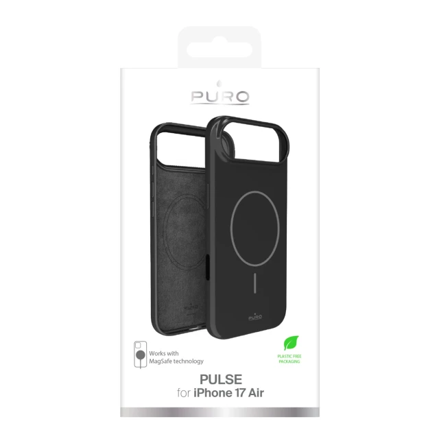 Чехол Puro Pulse для iPhone 17 Air Black (8018417528064)