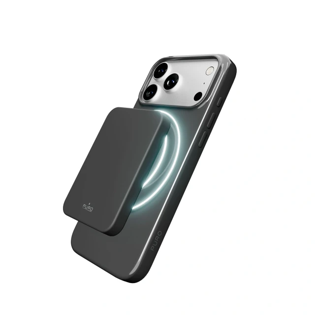 Чехол Puro Pulse для iPhone 17 Pro Black (8018417528088)